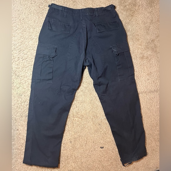 Cargo Pants | Adjustable Waist Strap | Drawstring At Ankle Pant Leg | Size 35-39 - Picture 2 of 7